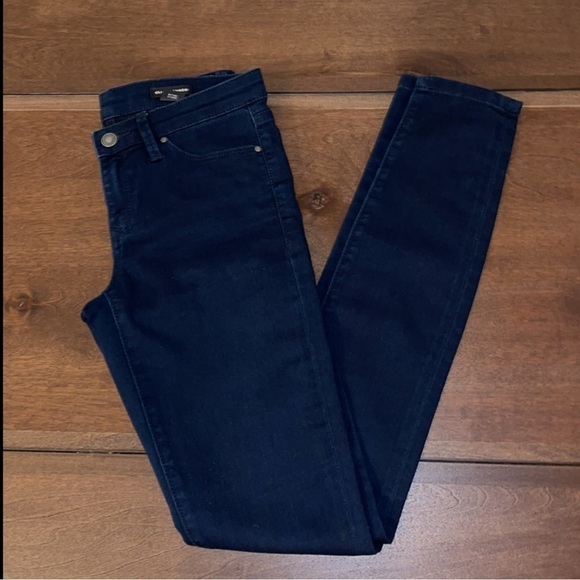 Club Monaco Low rise Blue Skinny Jeans Sz. 26 - Picture 5 of 15